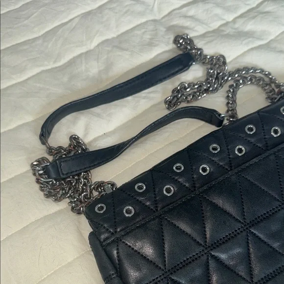 Black michael kors Shoulder Bag with Chain Strap - Picture 8 of 8